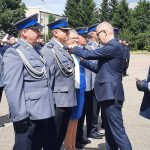 Uroczyste obchody Święta Policji w Szczytnie. Policjanci odebrali medale i awanse