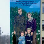 Rodzina i patriotyzm na muralu w Olsztynku. „To sposób na wychowanie młodego pokolenia”