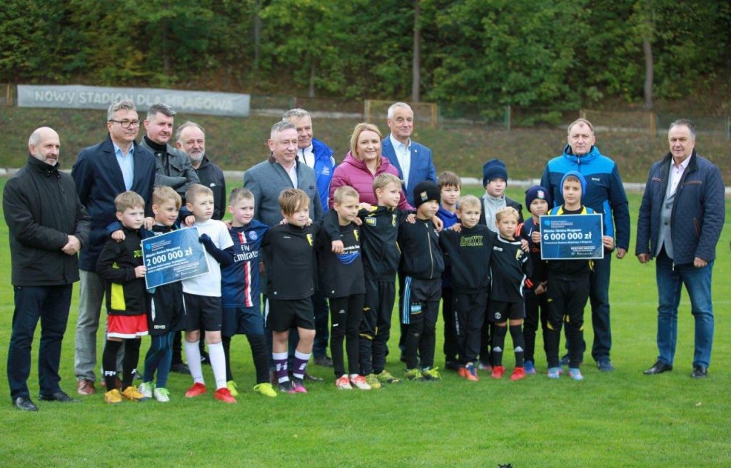 Pieniądze na stadion w Mrągowie