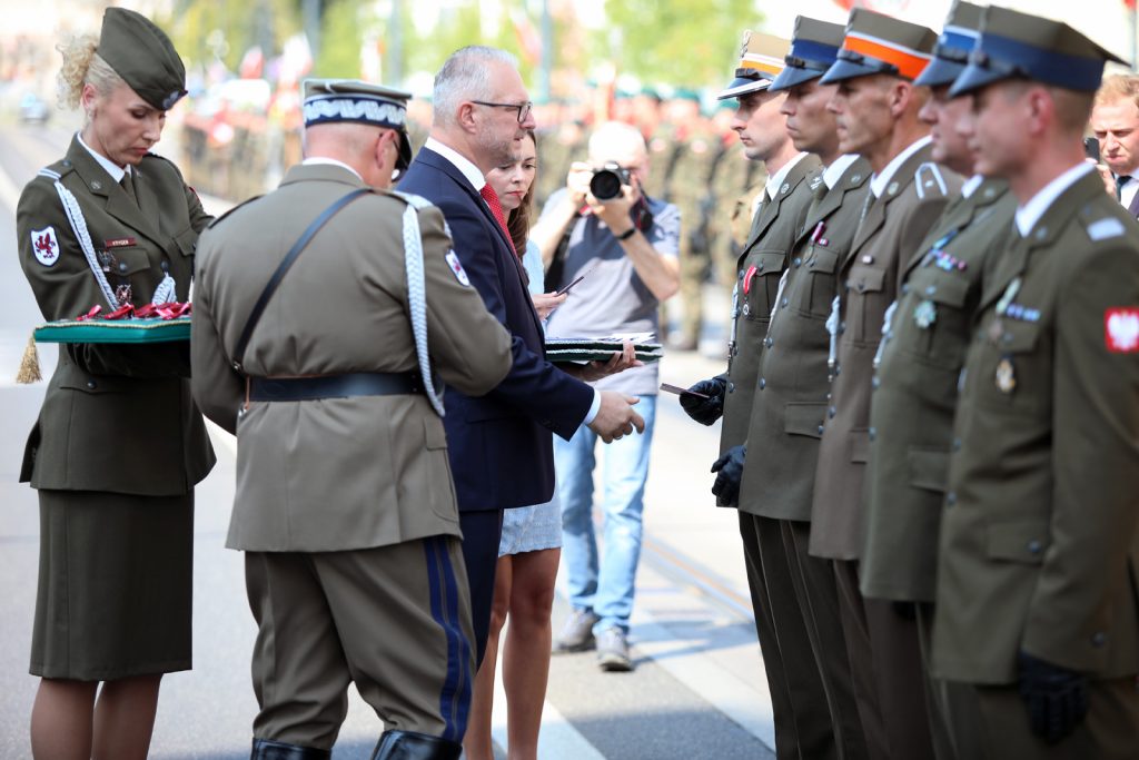 Wojewódzkie Obchody Święta Wojska Polskiego. Fot. Ł. Sadlak