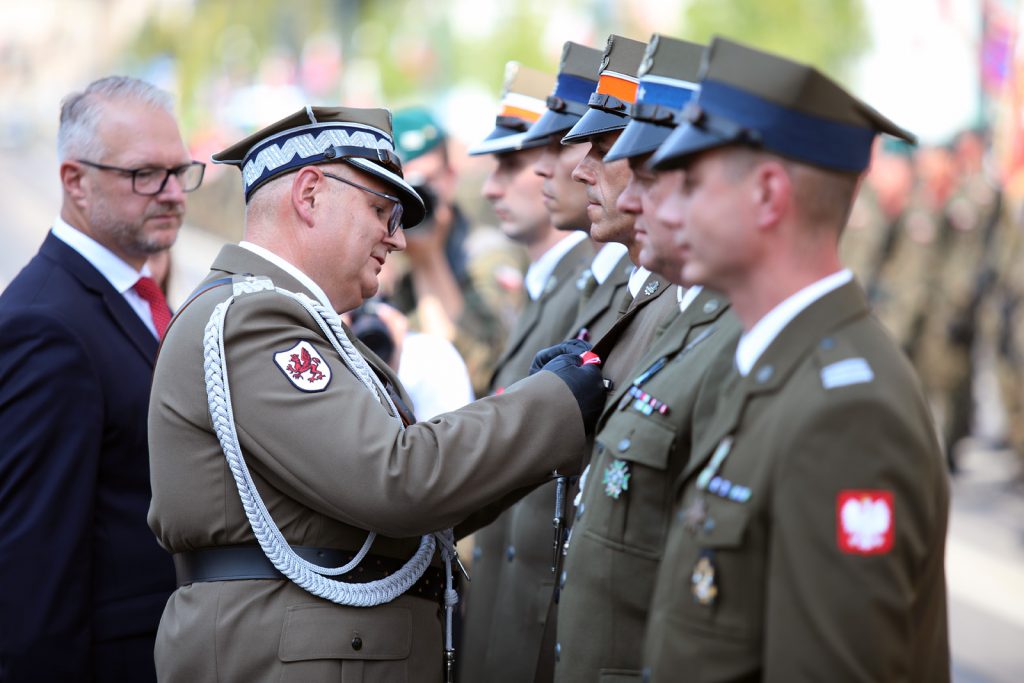 Wojewódzkie Obchody Święta Wojska Polskiego. Fot. Ł. Sadlak