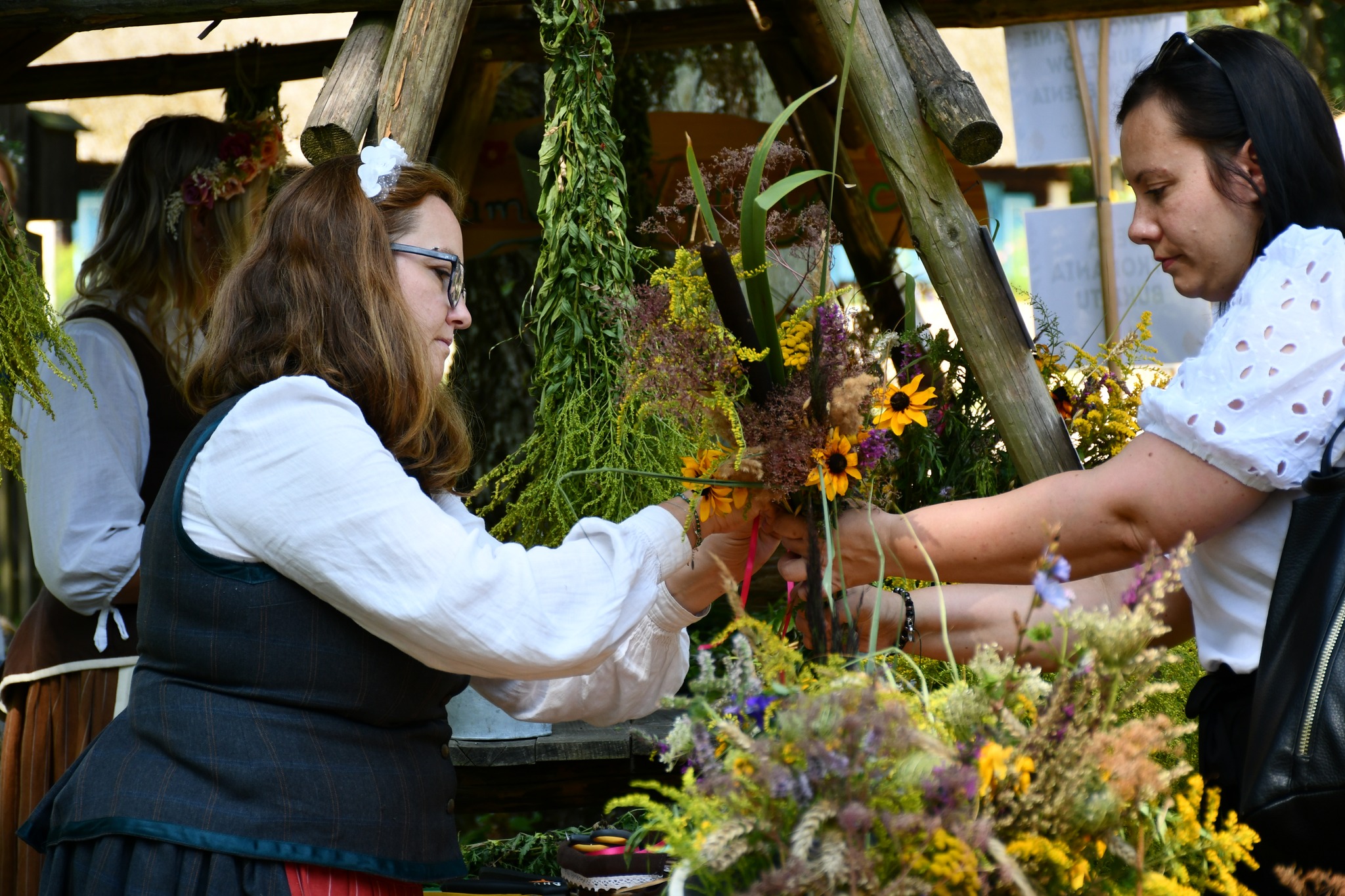 Regionalne Święto Ziół w Olsztynku przyciągnęło tłumy