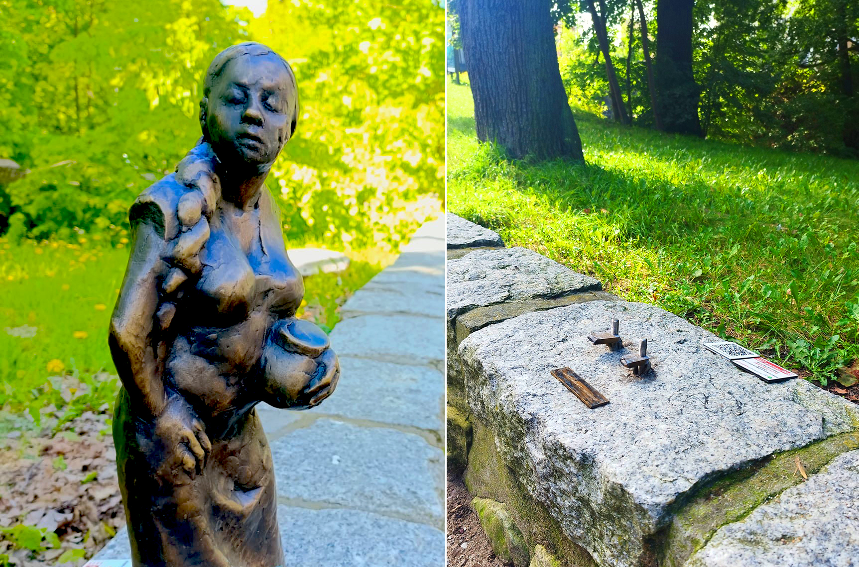 Z Łynostrady zniknęła figurka Karczmarki. Miasto chce opublikować wizerunek złodzieja