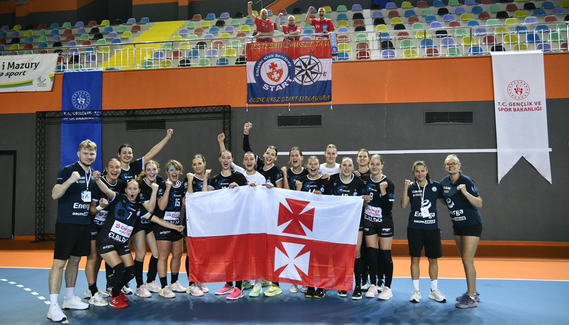 Start Elbląg odwrócił losy meczu w europejskich pucharach