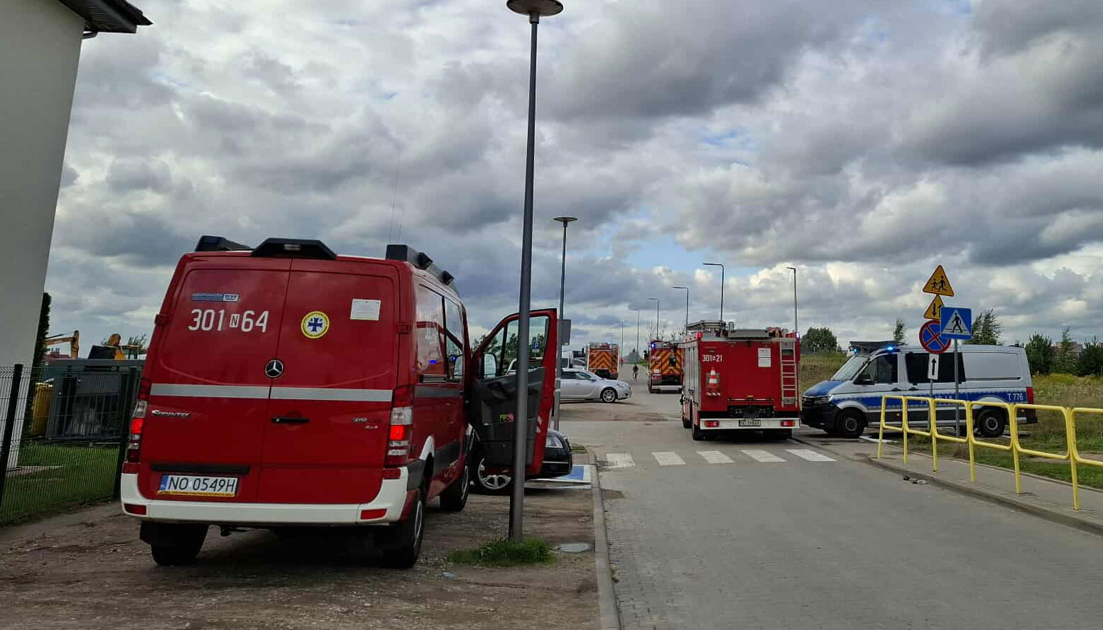 Szkoła w Bartągu ewakuowana. Przyczyną rozszczelnienie instalacji