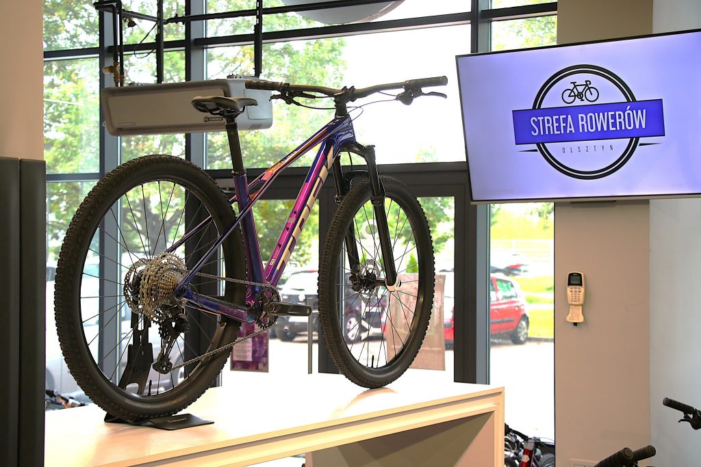Strefa Rowerów Olsztyn - wejście do sklepu