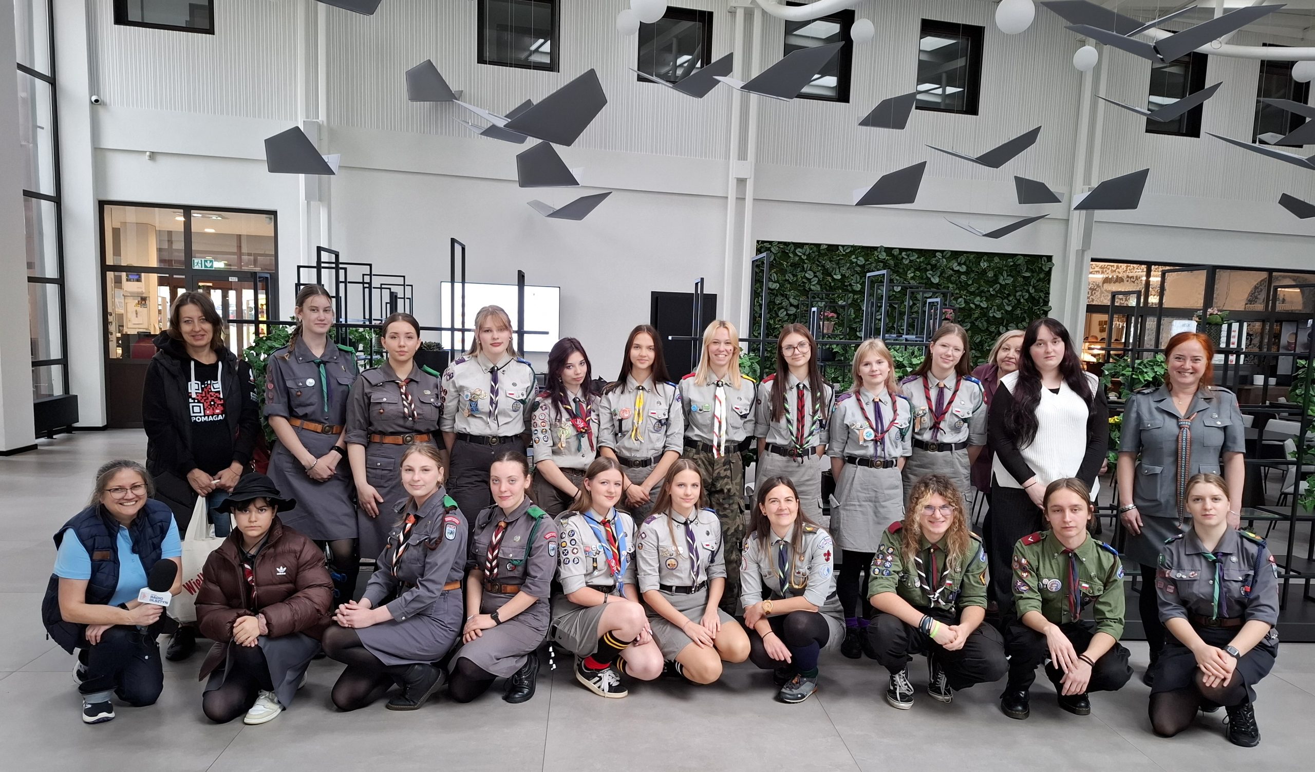 Harcerze z Warmii i Mazur w Wilnie. Wspólna akcja Fundacji dla Rodaka