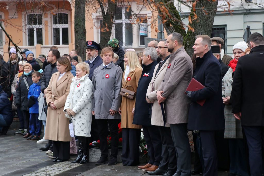 Święto Odzyskania Niepodległości w Olsztynie. Fot. Ł. Sadlak