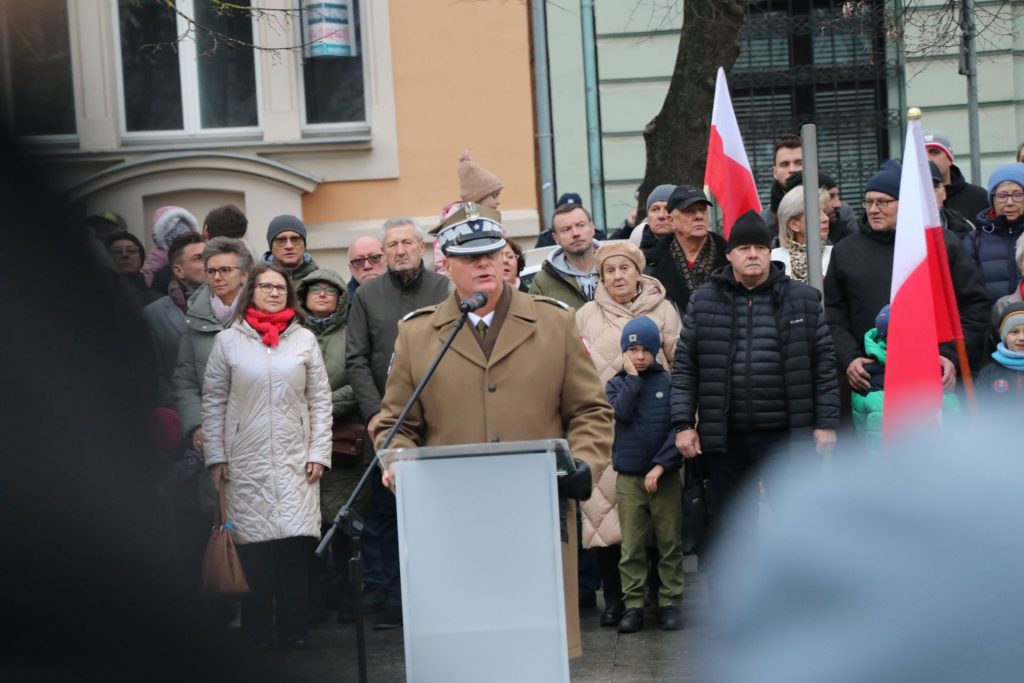 Święto Odzyskania Niepodległości w Olsztynie. Fot. Ł. Sadlak
