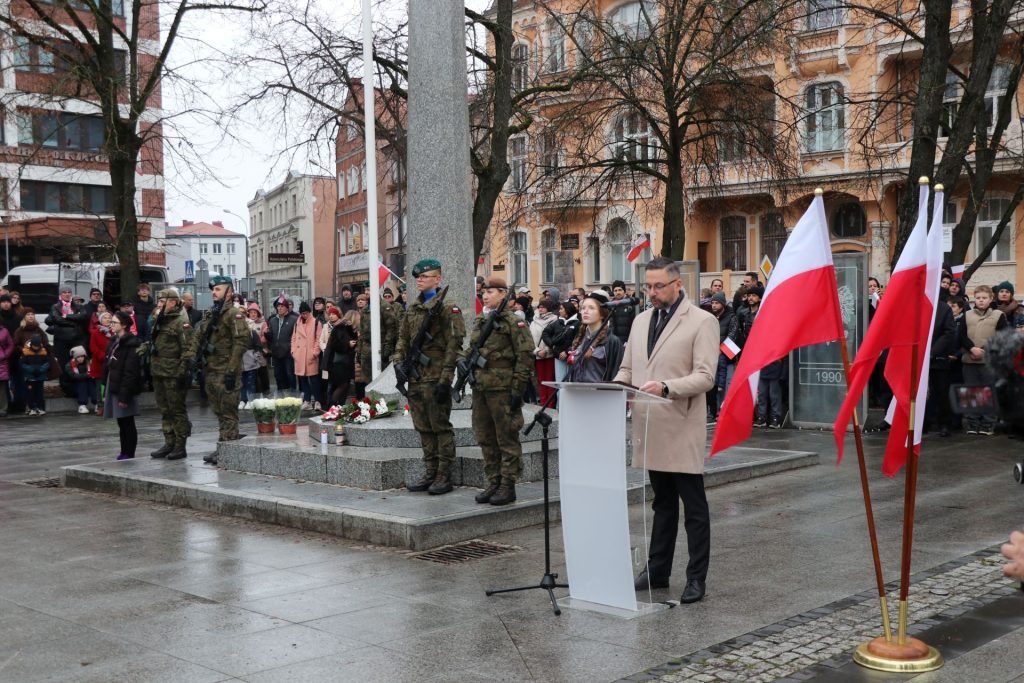 Święto Odzyskania Niepodległości w Olsztynie. Fot. Ł. Sadlak