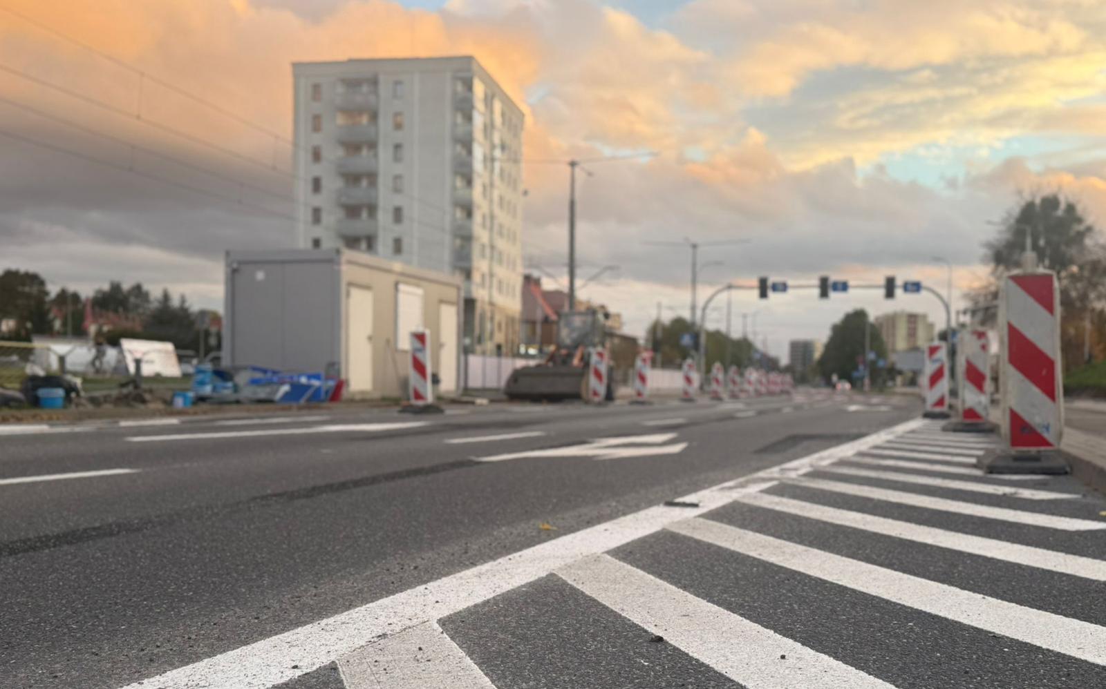 Koniec przebudowy na Dąbka. W Elblągu ruszają testy nowej sygnalizacji