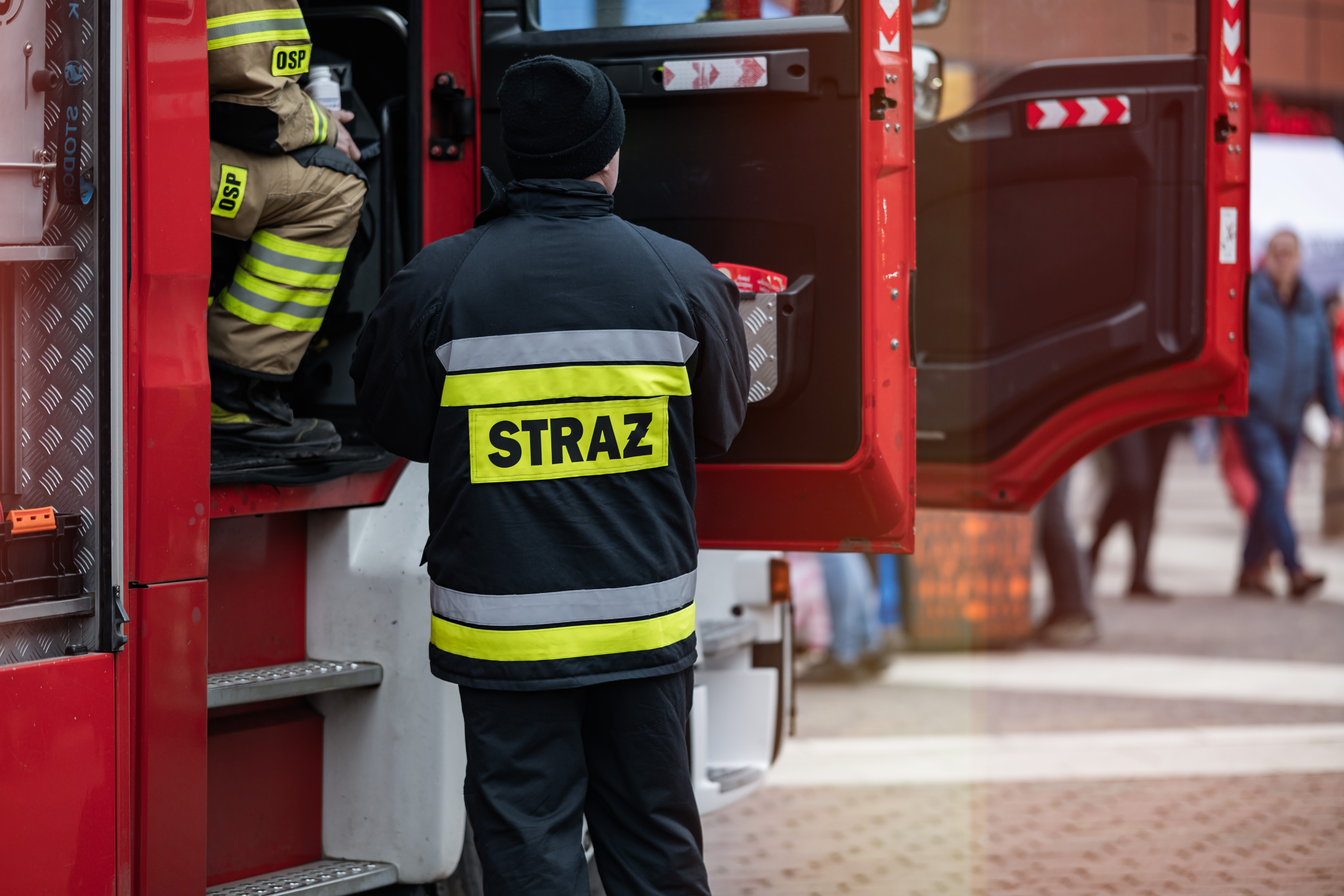 Iława: pożar śmieci i tragiczne odkrycie