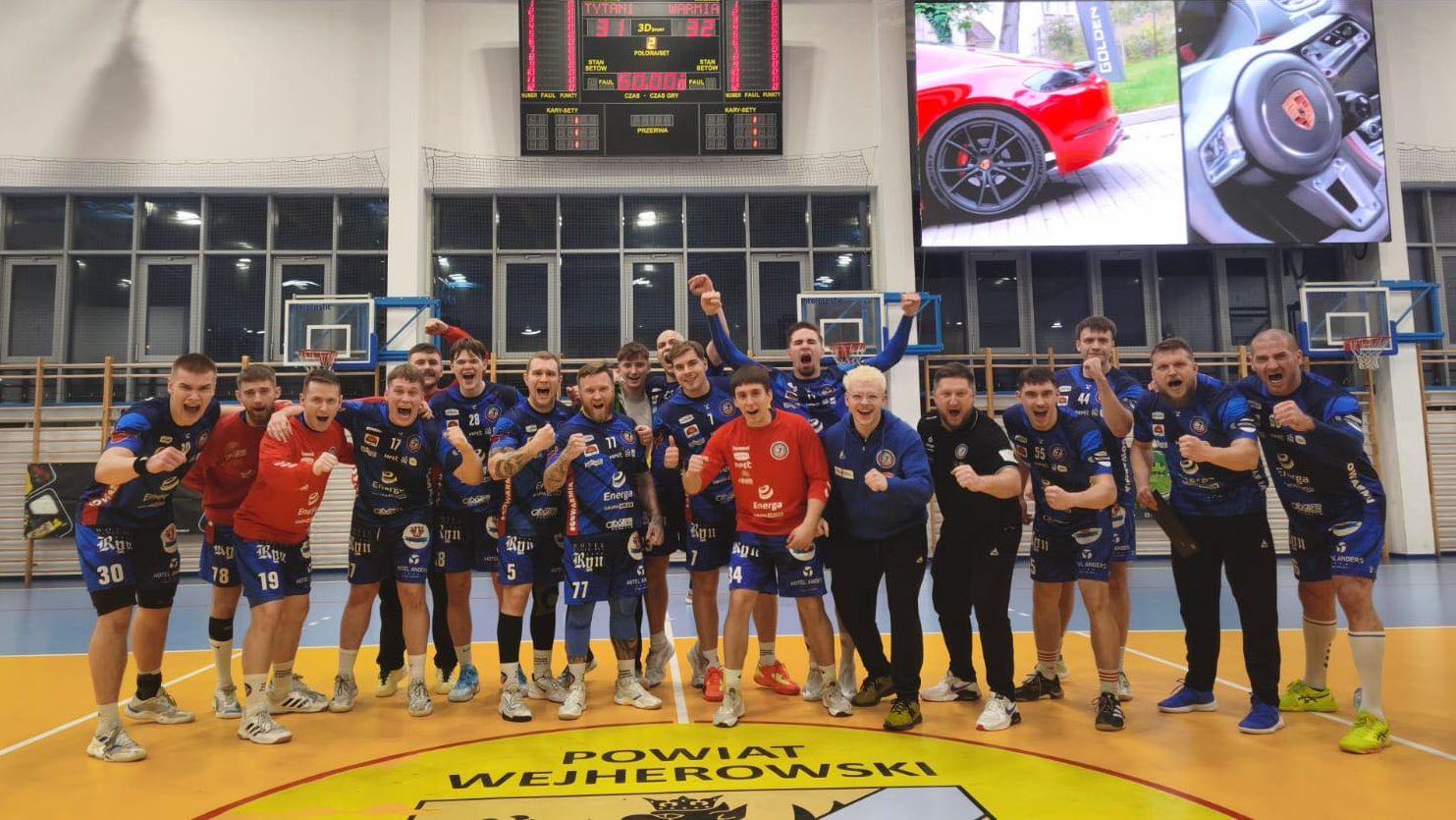 Dramatyczne zwycięstwo olsztynian w Wejherowie w ostatniej sekundzie