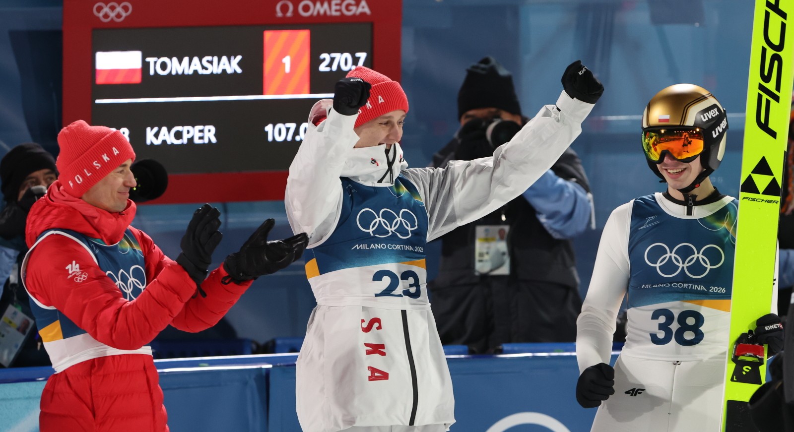 Kacper Tomasiak ze srebrnym medalem olimpijskim