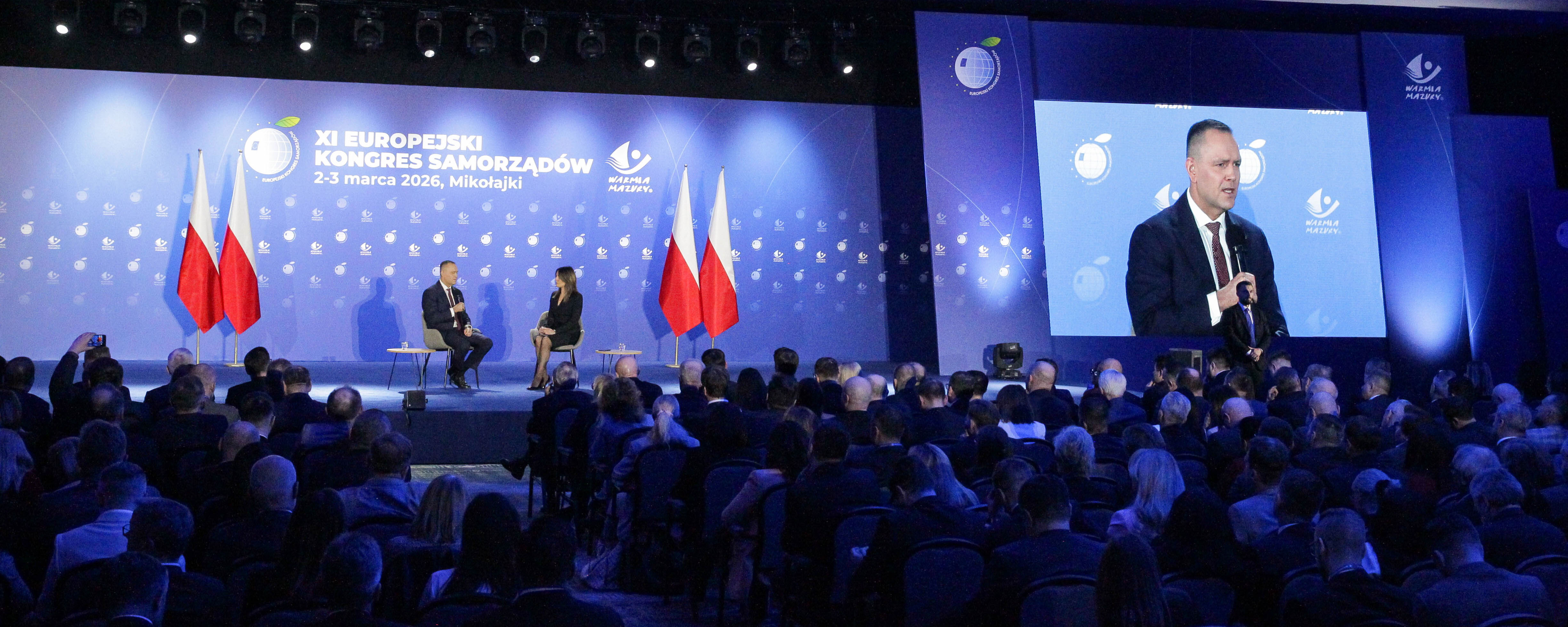 XI Europejski Kongres Samorządów. Prezydent Nawrocki o SAFE, geopolityce i roli USA