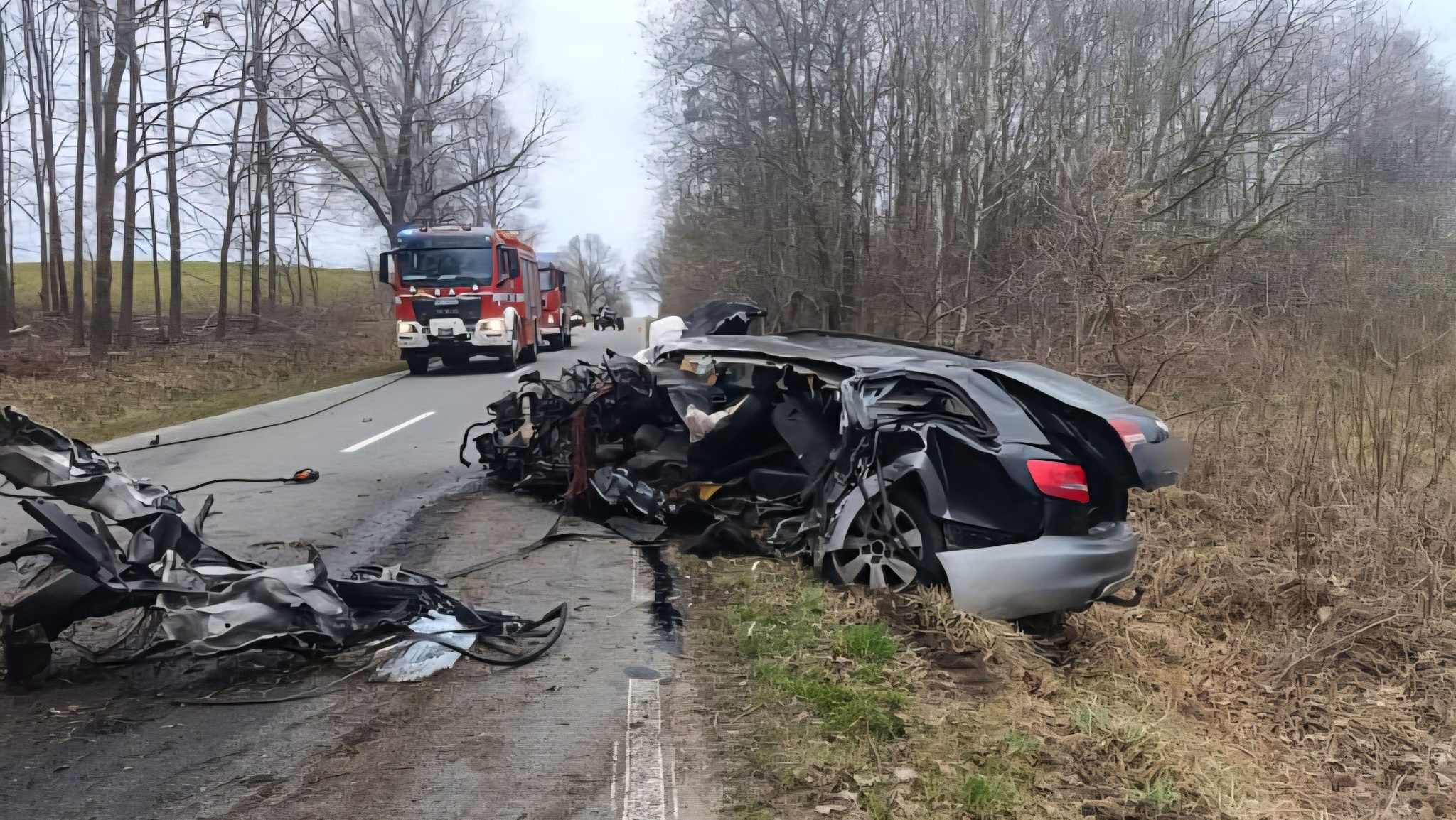 Śmiertelny wypadek pod Elblągiem