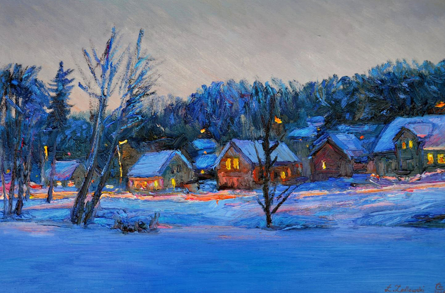 „Piękno mrozu”. Dr Łukasz Zedlewski prezentuje zimowy cykl obrazów