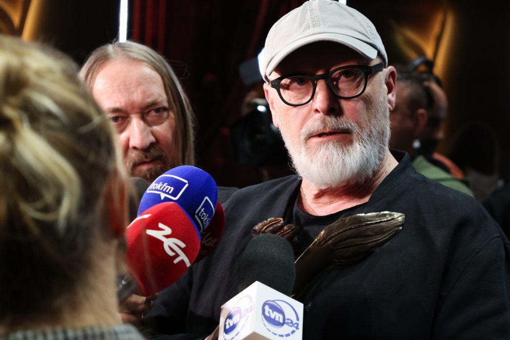 Wojciech Smarzowski podczas 28. Gali Polskich Nagród Filmowych ORŁY. Fot. Albert Zawada