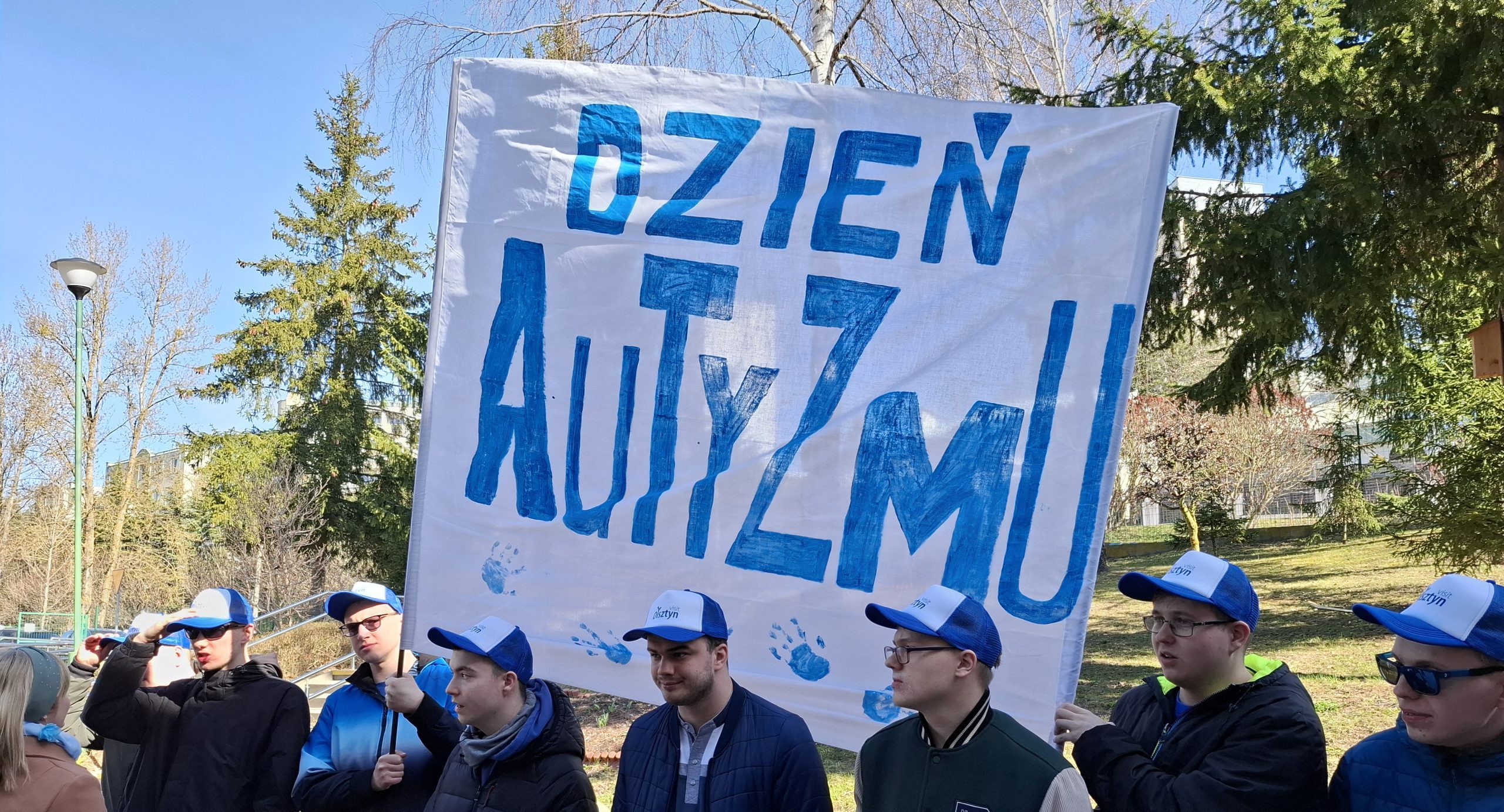 Olsztyn na niebiesko. Marsz wsparcia dla osób ze spektrum autyzmu