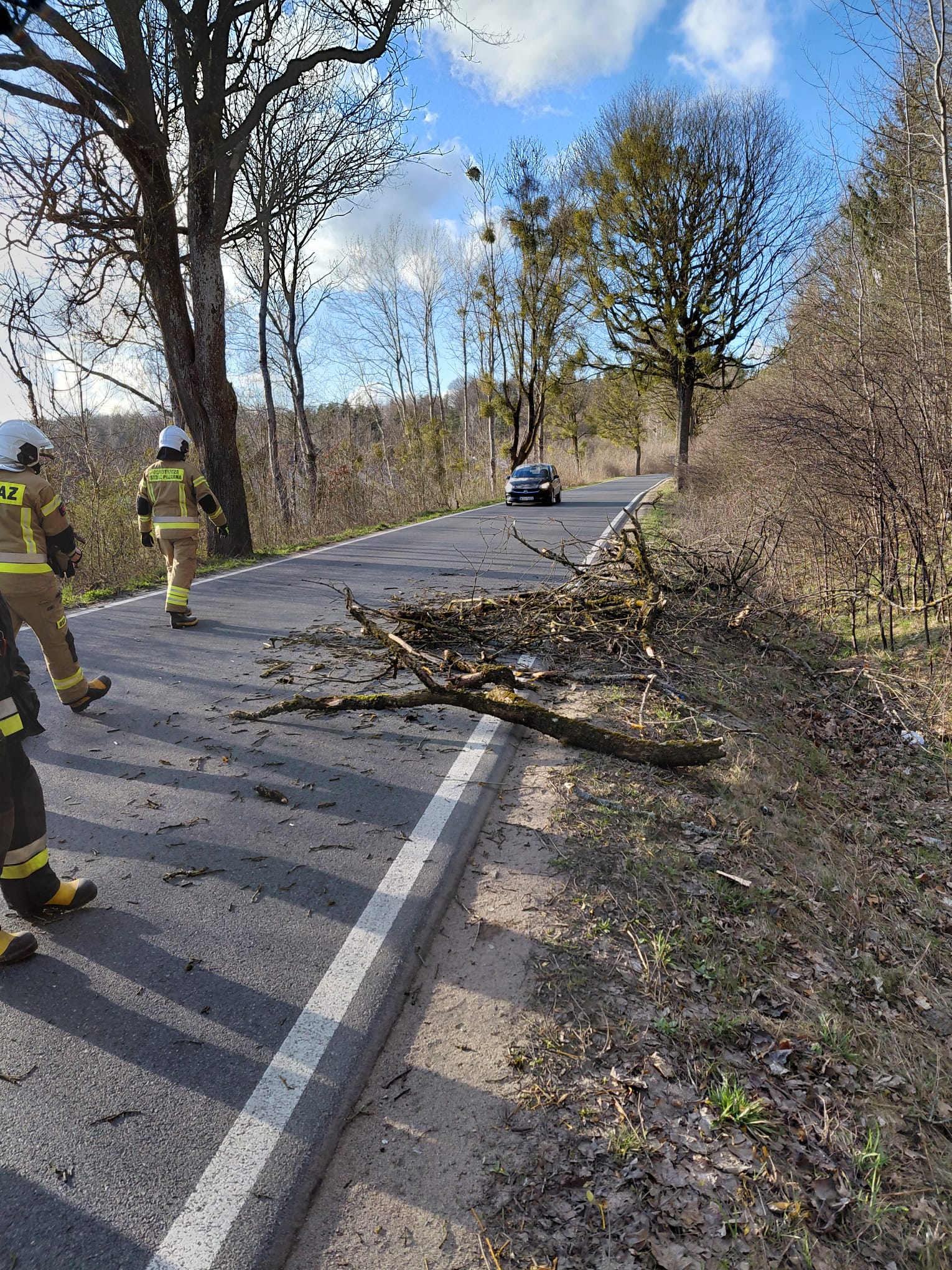 Alerty IMGW w całej Polsce. W regionie bez większych interwencji strażaków