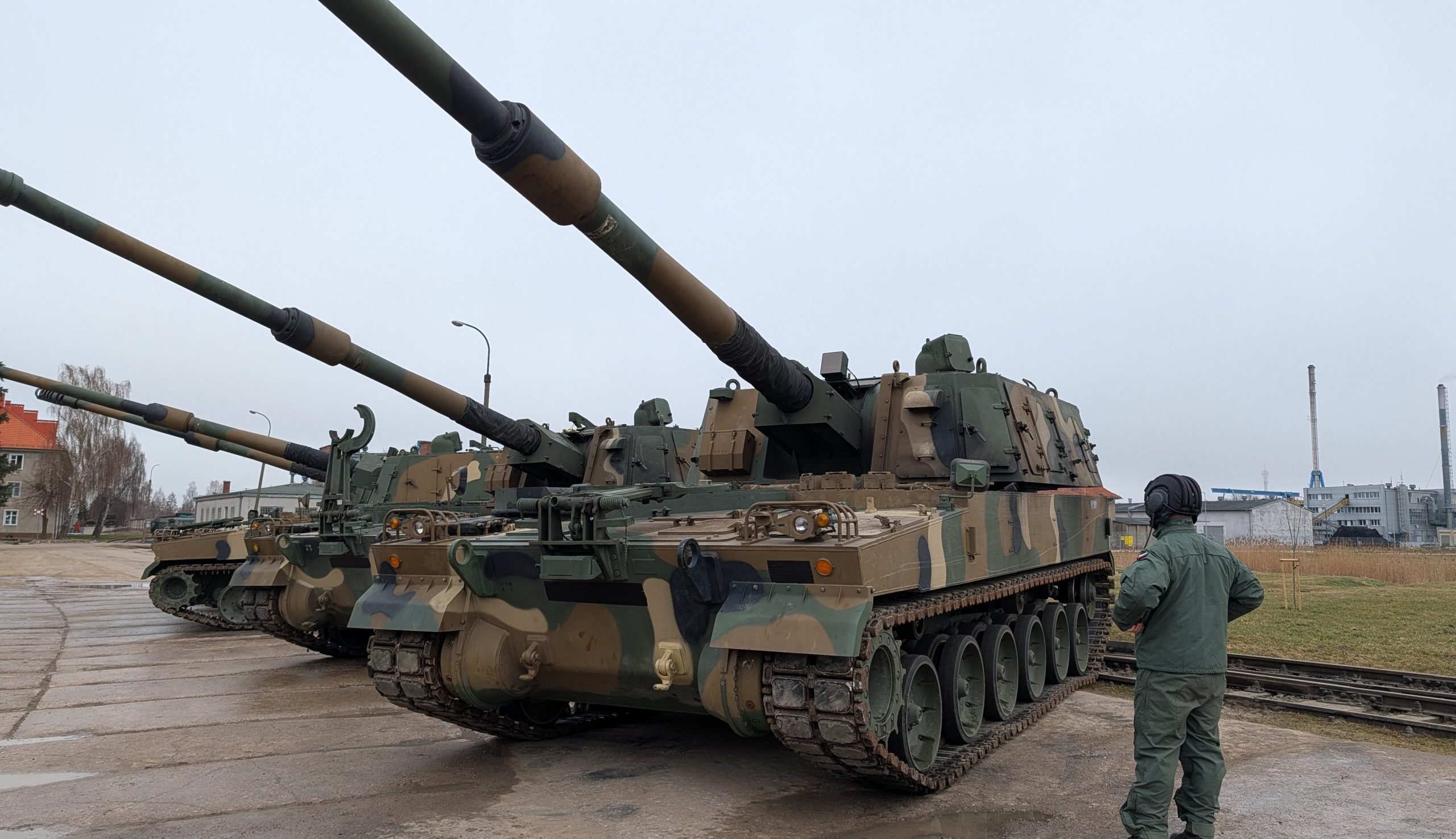 Z Korei do Polski. Nowoczesne armatohaubice wzmacniają brygadę w Braniewie