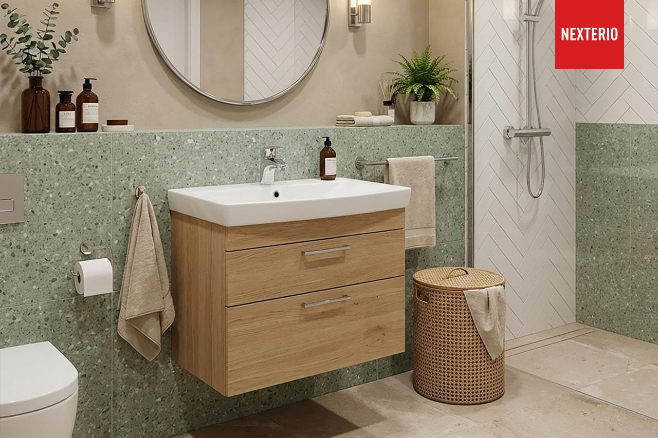 Na jakiej wysokości szafka z umywalką sprawdzi się najlepiej w Twojej łazience?