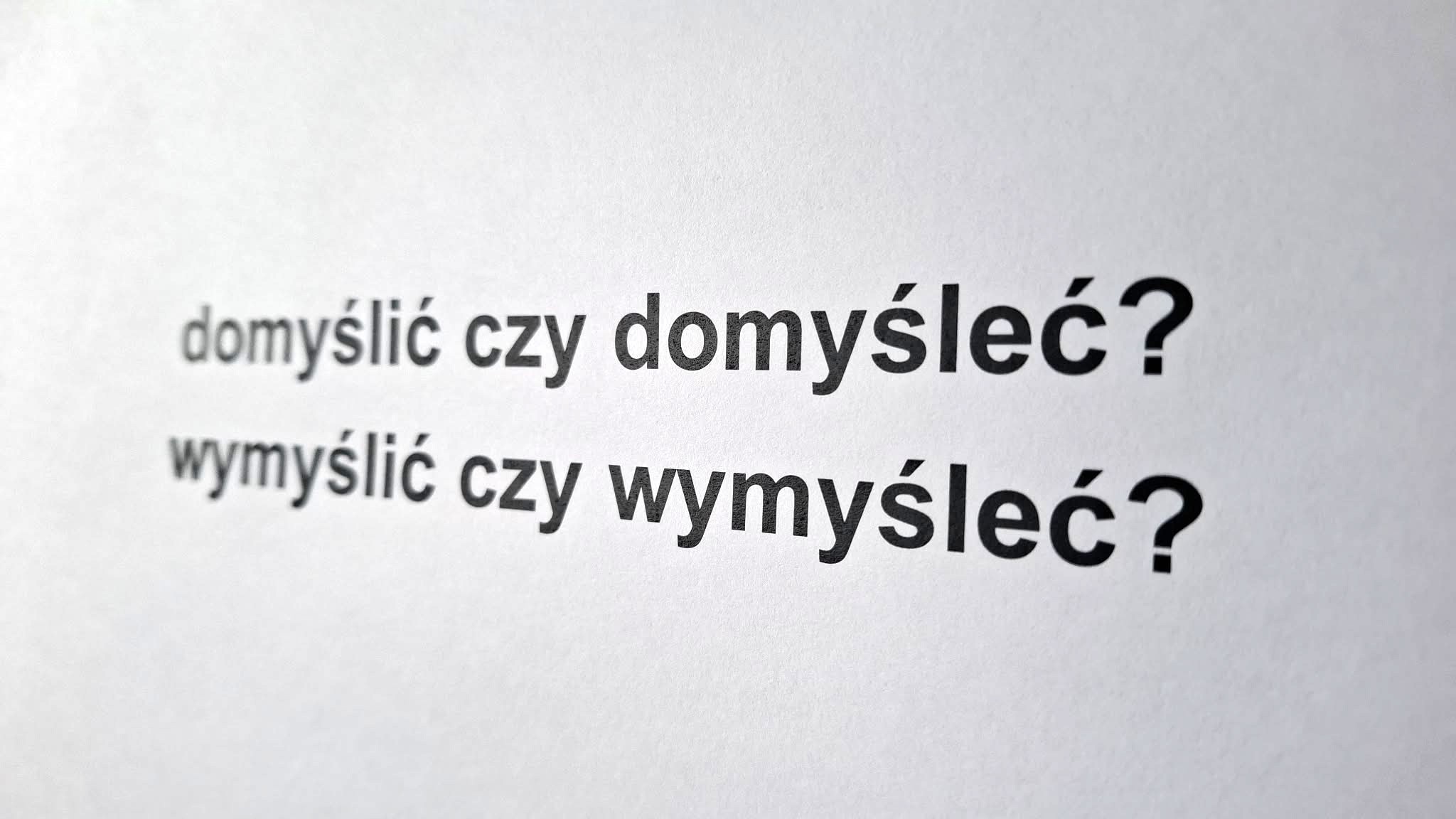 Wymyślić czy wymyśleć? Posłuchaj Bezbłędnika językowego