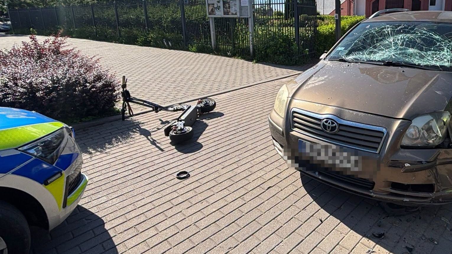 Dwa zdarzenia z udziałem nastolatków na hulajnogach elektrycznych w Ełku