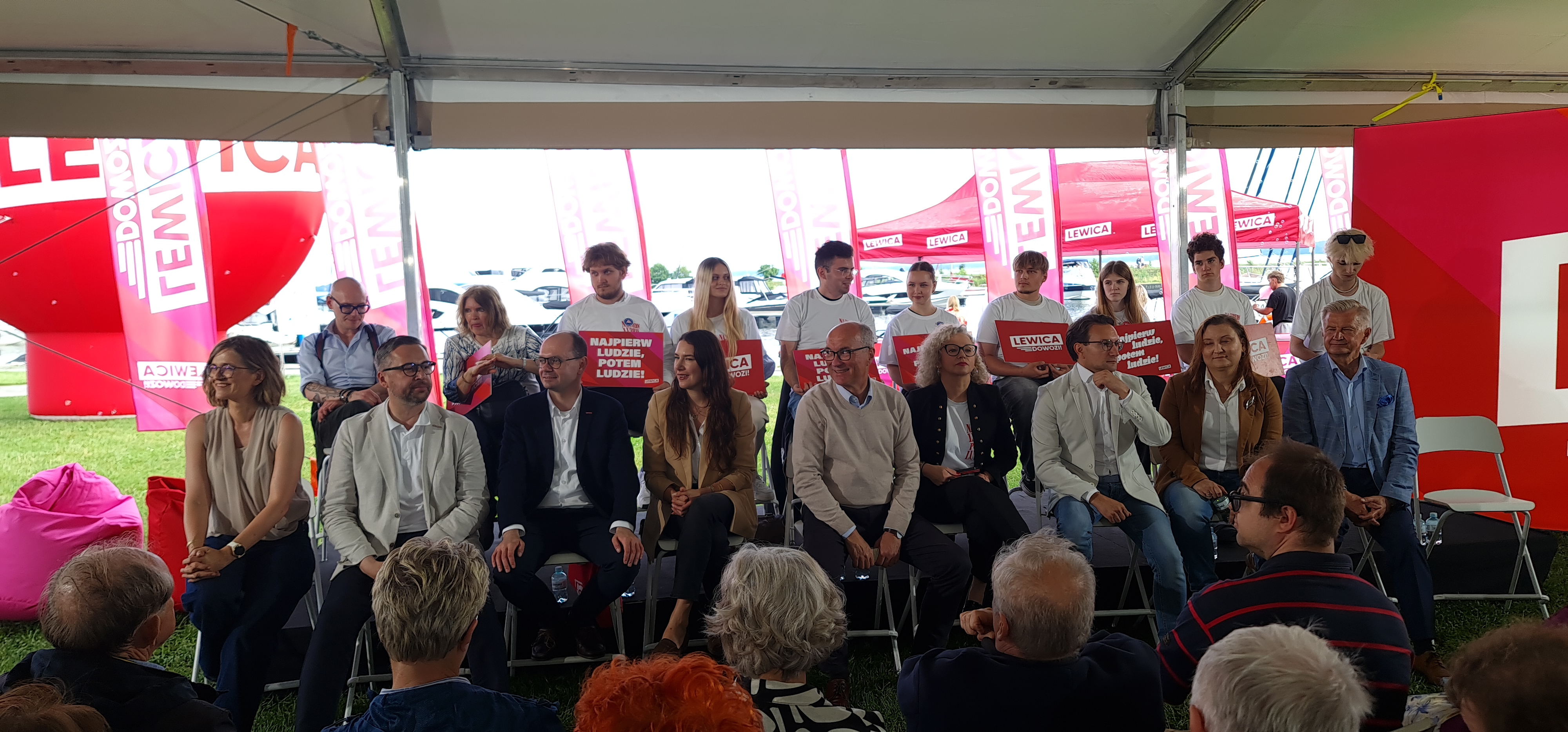 Nowa Lewica ruszyła w letnią trasę. Pierwszy przystanek – Giżycko