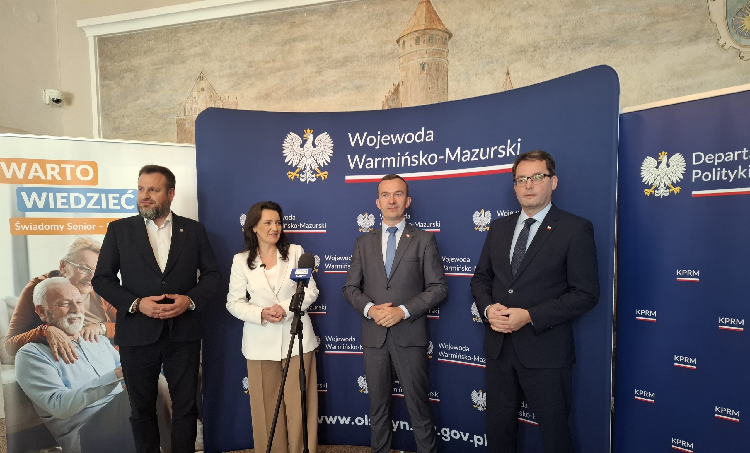 Bezpieczeństwo seniorów w regonie. Nowa inicjatywa ma chronić przed przestępcami
