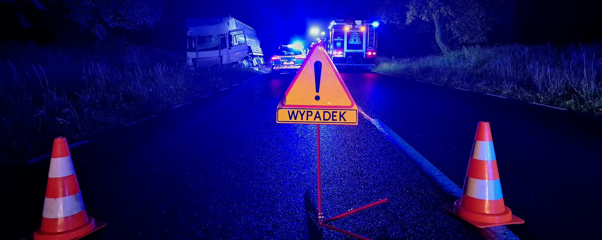 Tragiczny wypadek na DK58 pod Szczytnem. Nie żyje 20-latek