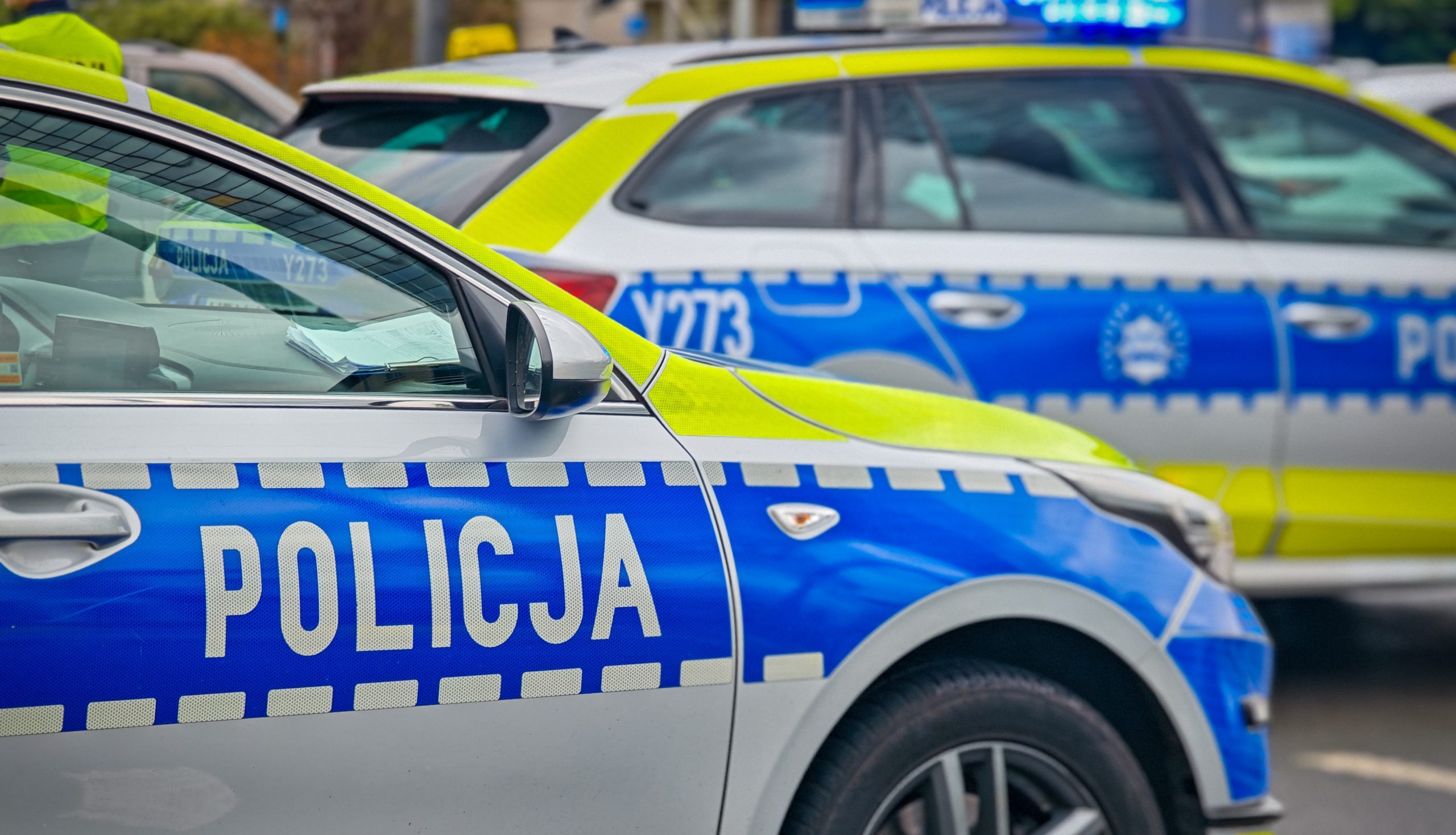 Wypadek na DK65. Zderzenie dwóch aut, są ranni