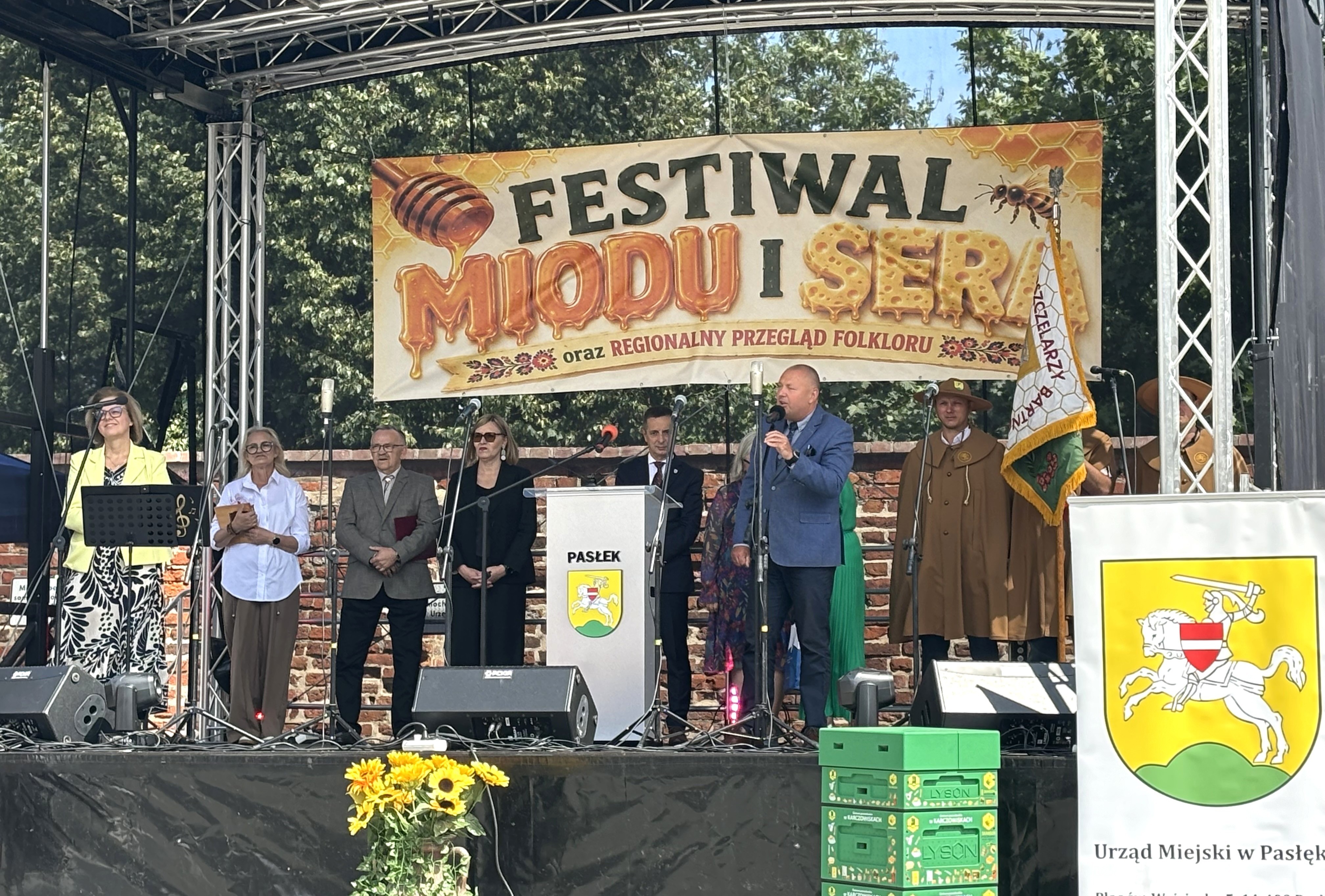 Miód, folklor i jubileusz „Bartnika” w Pasłęku
