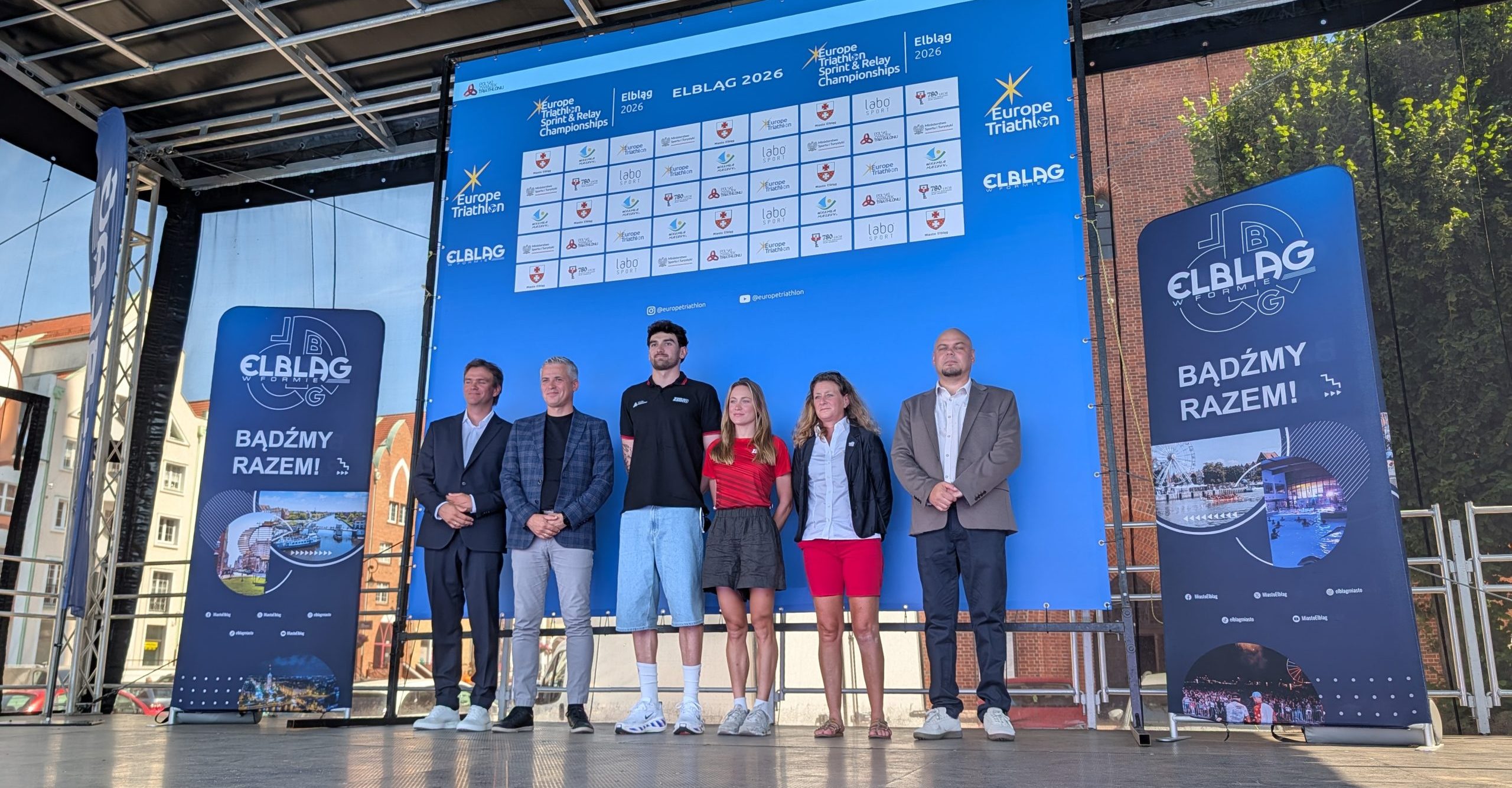 Triathlon w sercu miasta. Elbląg gotowy na mistrzostwa Europy