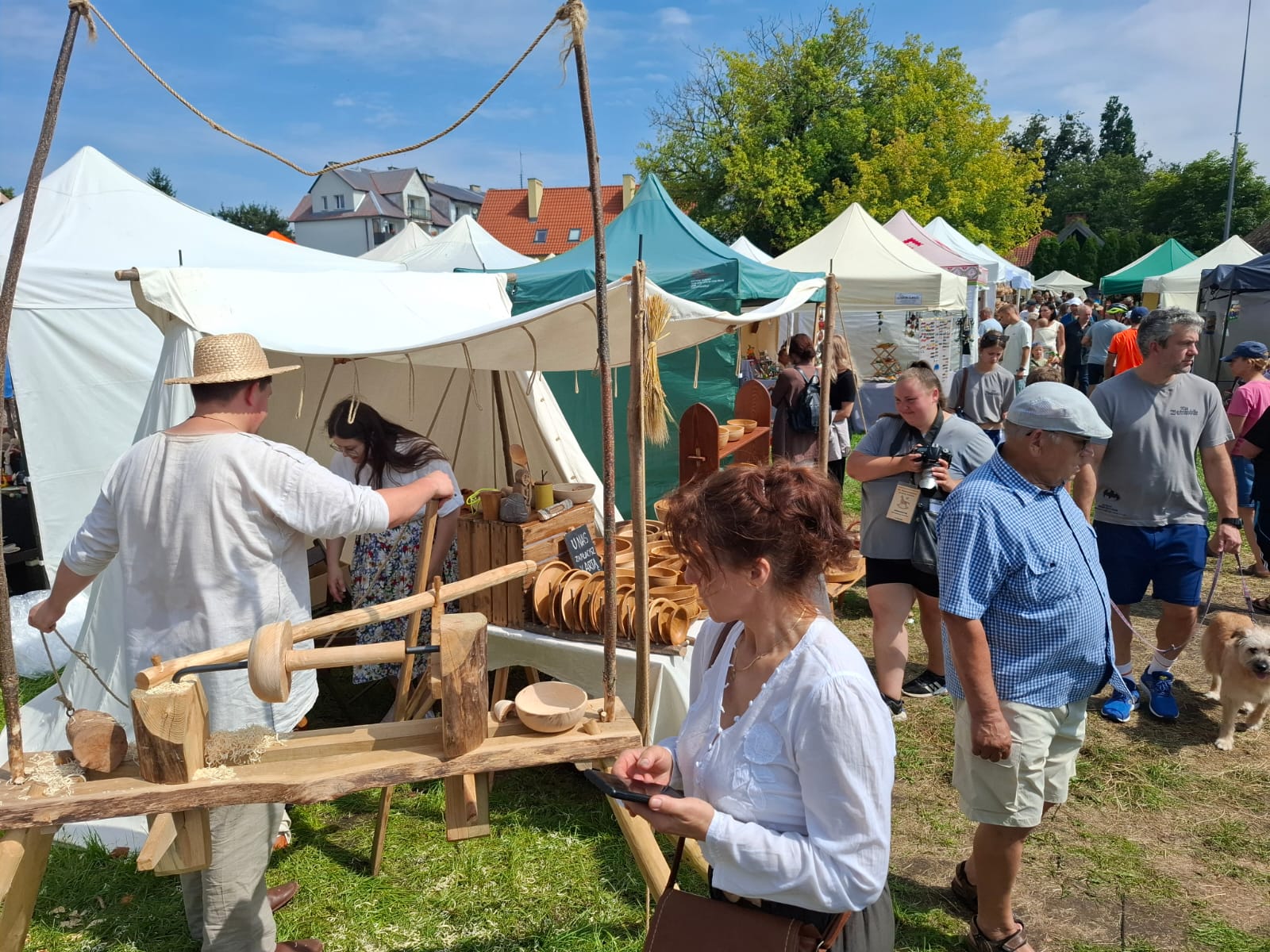 49 Międzynarodowy Jarmark Folkloru w Węgorzewie (1 sierpnia 2026 r.). Fot. A. Minkiewicz-Zaremba