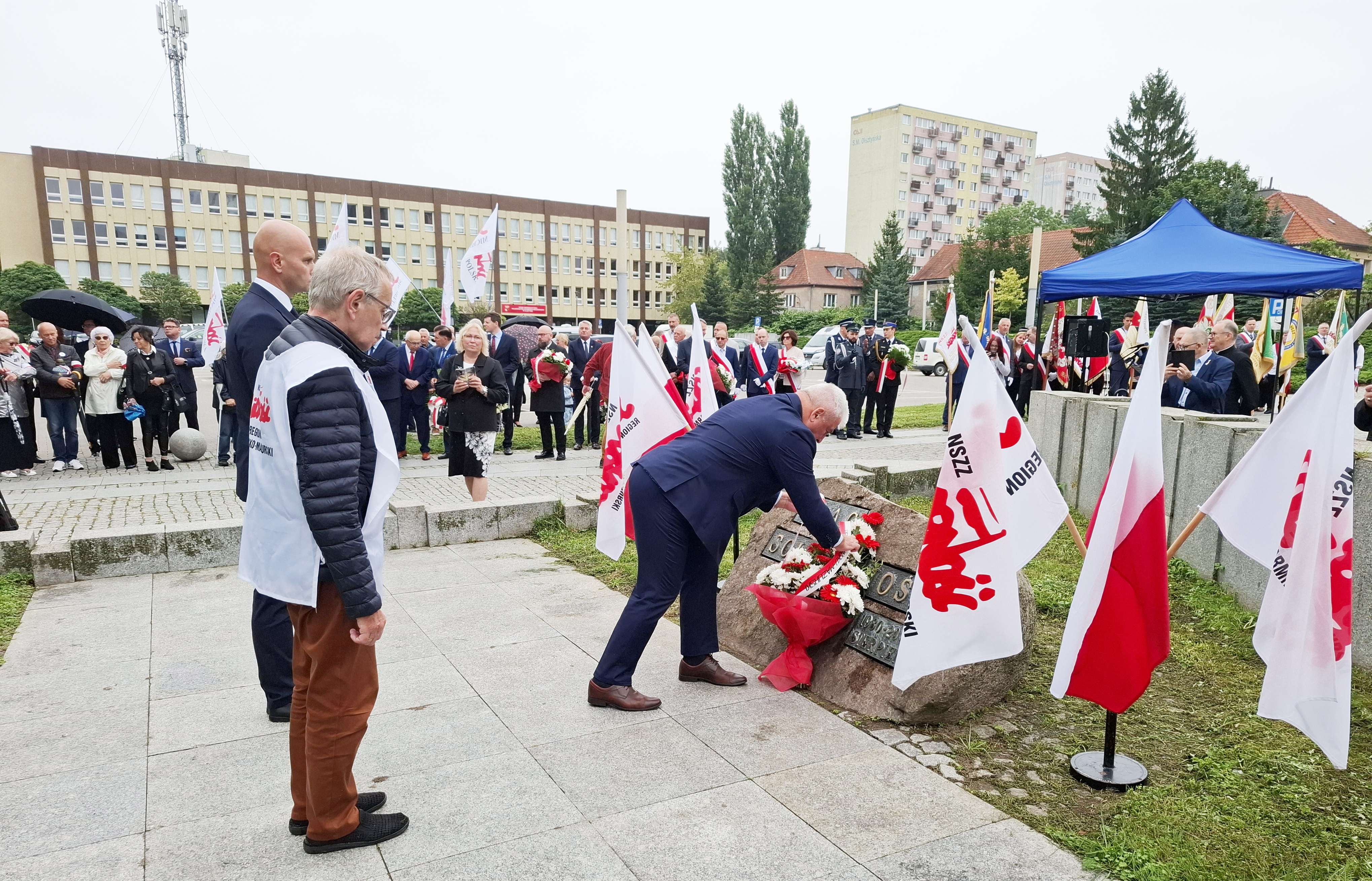 „Spotykamy się tu, przypominamy o historii”. 46. rocznicy powstania „Solidarności”