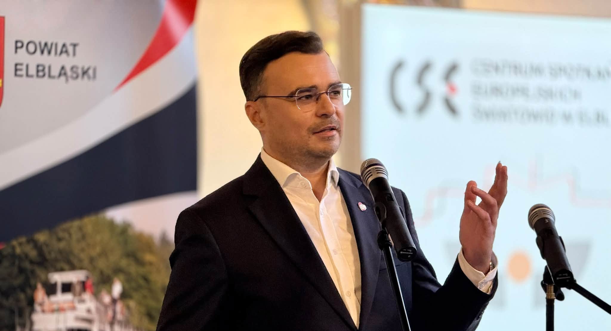 Elbląg. Wiceminister Maciej Wróbel o wsparciu dla młodych twórców