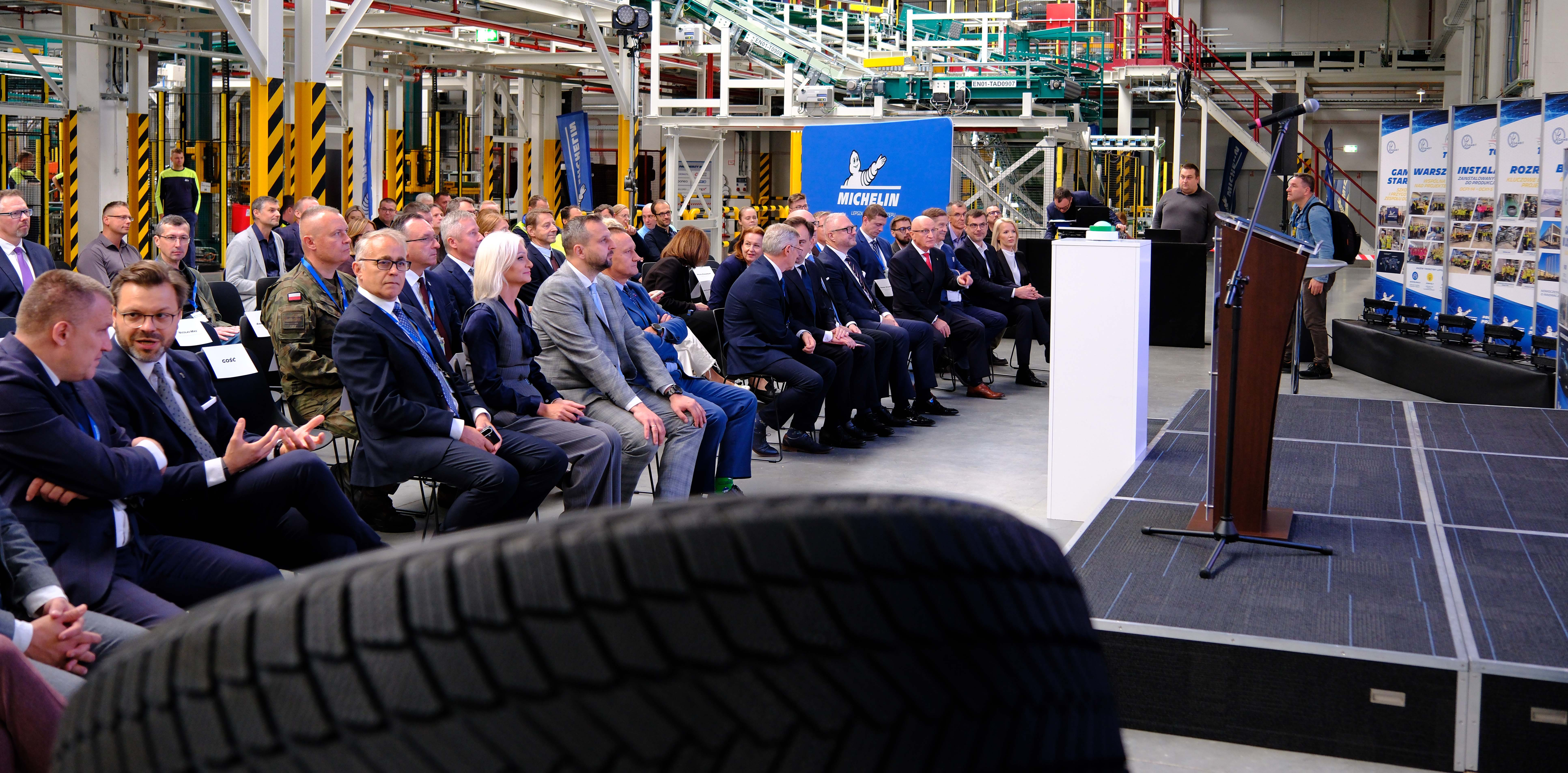Michelin rozwija fabrykę w Olsztynie. Miliard złotych na nowe technologie