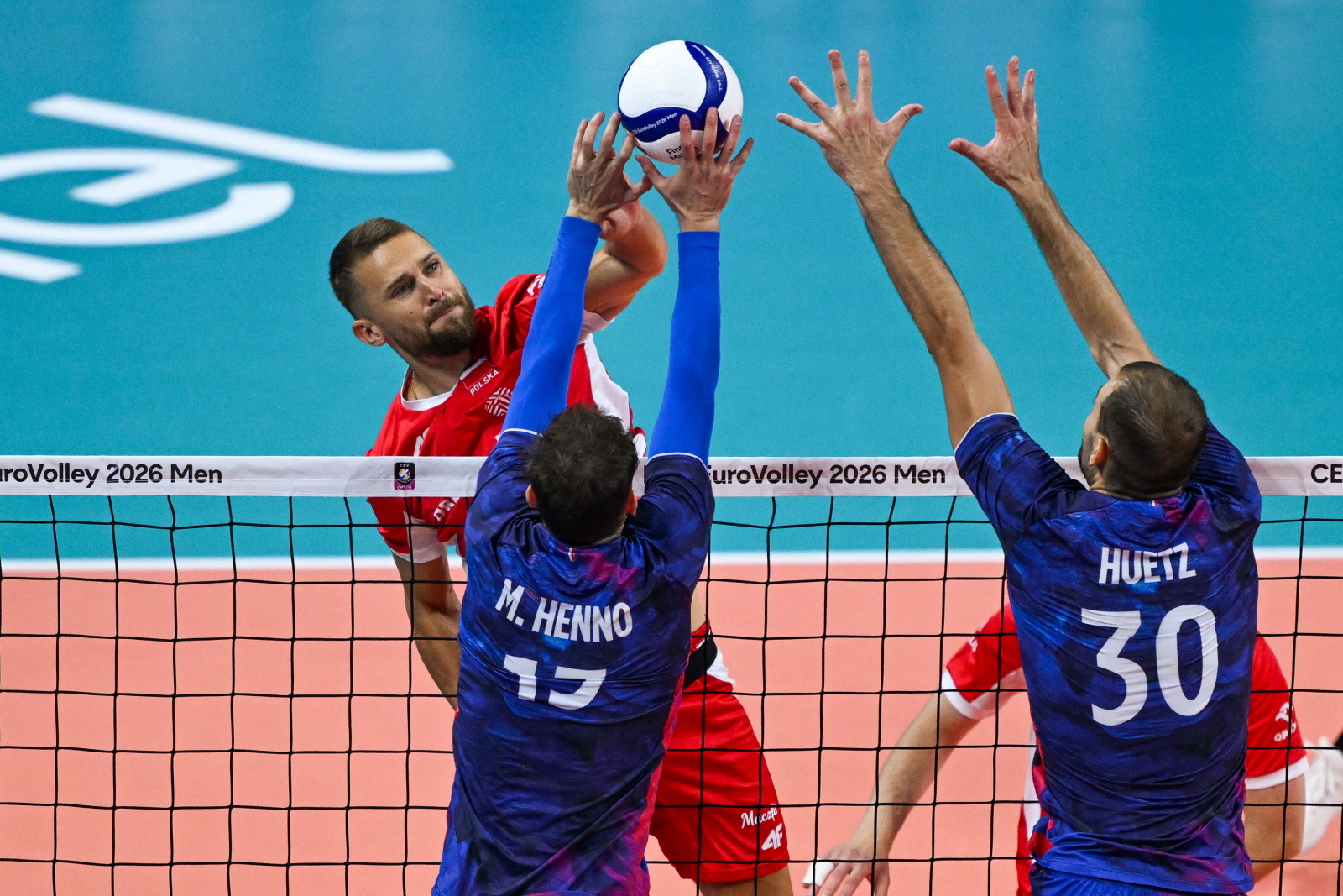Finał Mistrzostw Europy w siatkówce. Polska-Francja (26.09.2026 r.). Fot. PAP/Darek Delmanowicz