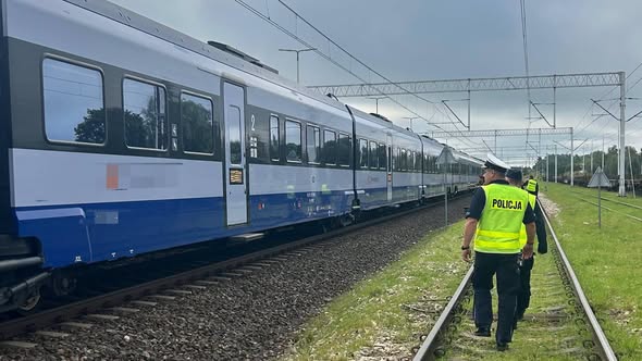 Policja i prokurator wyjaśniają przyczyny śmiertelnego wypadku na torach w Nidzicy