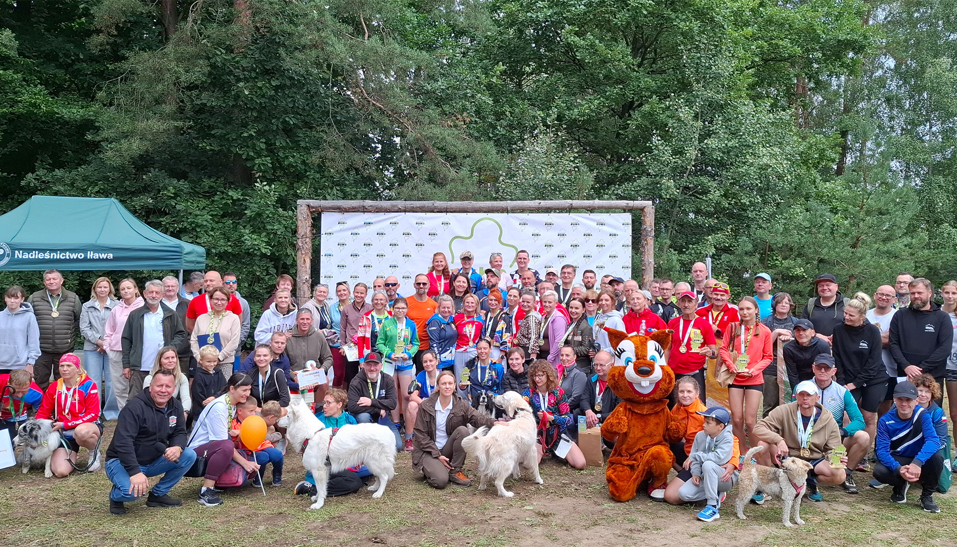 Prawie 140 zawodników na trasie iławskiego Runa Leśnego