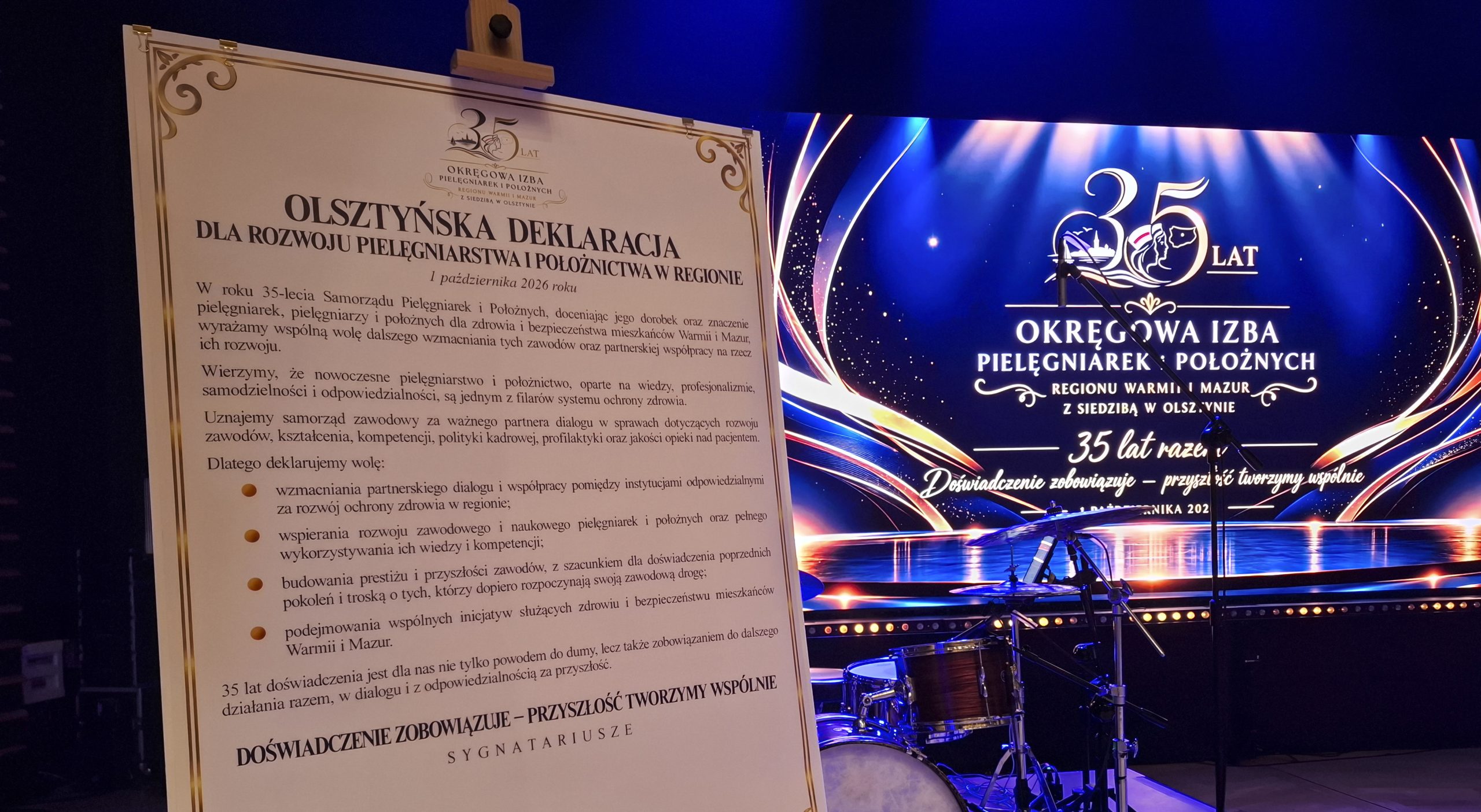 35 lat samorządu pielęgniarek i położnych na Warmii i Mazurach. „Jest nas coraz więcej”