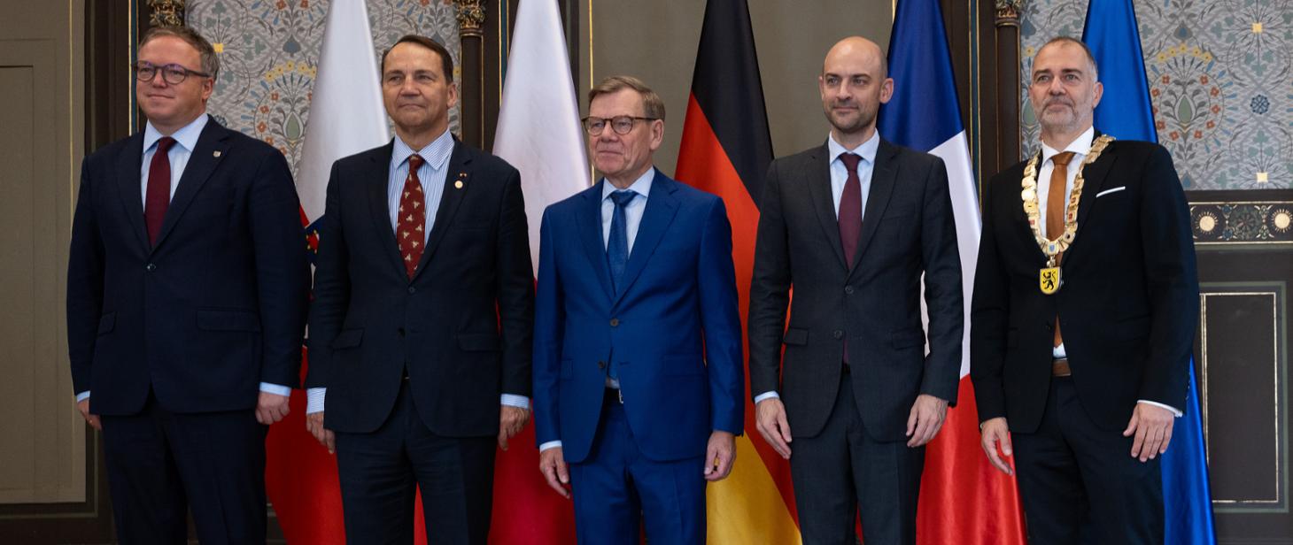 Trójkąt Weimarski w Giżycku. Rozmowy o bezpieczeństwie Europy i wsparciu Ukrainy