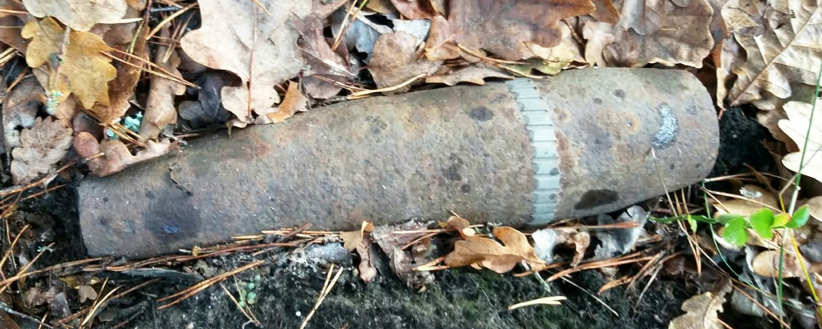 Prawie 100 niebezpiecznych znalezisk w tym roku. Leśnicy apelują o ostrożność